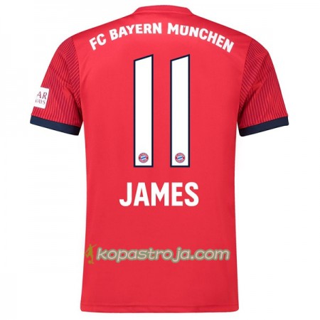 Billiga Fotbollströjor FC Bayern München James 11 Hemma tröja 2018/19 Kortärmad